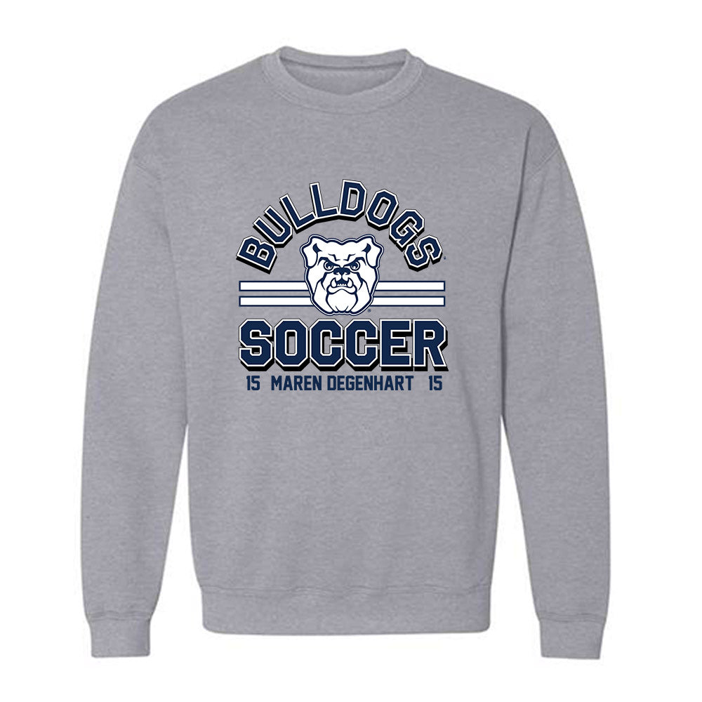 Butler - NCAA Women's Soccer : Maren Degenhart - Classic Fashion Shersey Crewneck Sweatshirt-0