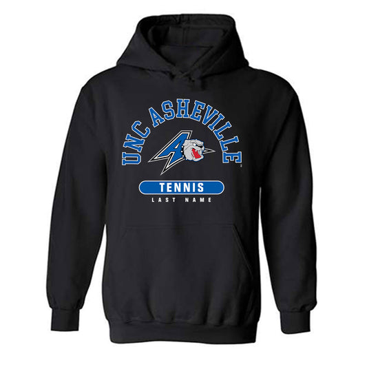 UNC Asheville - NCAA Men's Tennis : Tarek Erlewein - Classic Fashion Shersey Hooded Sweatshirt-0