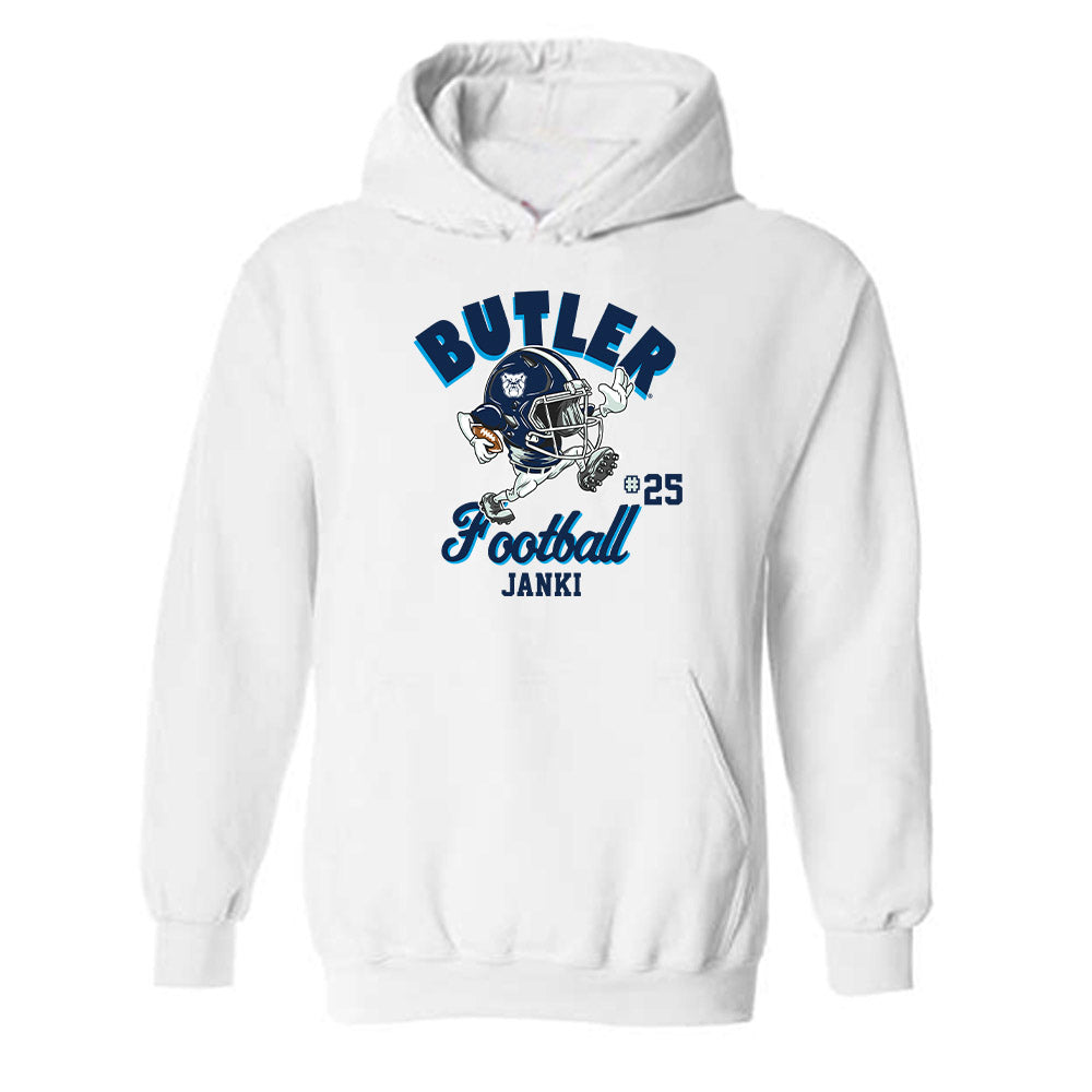 BU - NCAA Football : Beck Janki - Fashion Shersey Hooded Sweatshirt-0