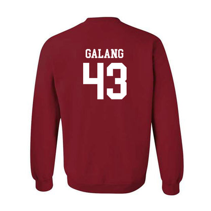 Fresno State - NCAA Baseball : Jared Galang - Classic Shersey Crewneck Sweatshirt-1