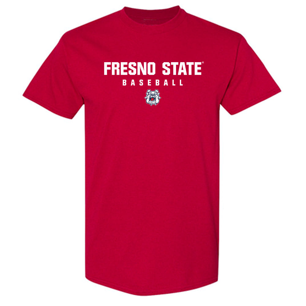 Fresno State - NCAA Baseball : Wyatt Thornbury - Classic Shersey T-Shirt-0