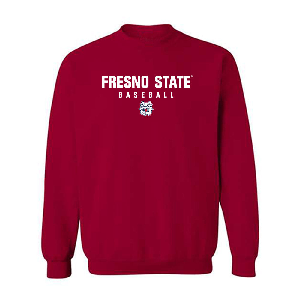 Fresno State - NCAA Baseball : Wyatt Thornbury - Classic Shersey Crewneck Sweatshirt-0