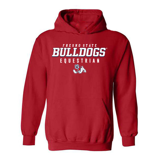 Fresno State - NCAA Equestrian : Julianna Kovacs - Classic Shersey Hooded Sweatshirt-0