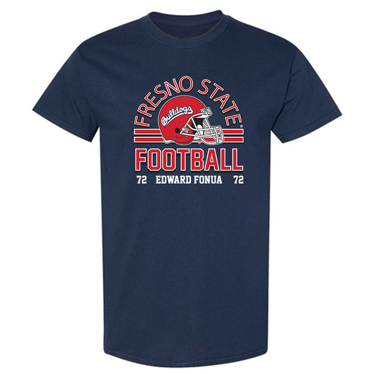 Fresno State - NCAA Football : Edward Fonua - Classic Fashion Shersey T-Shirt