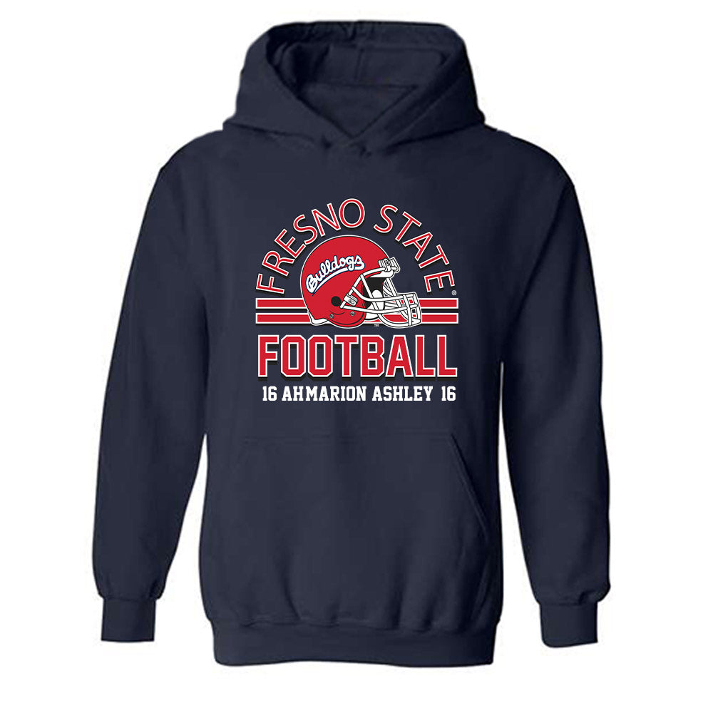 Fresno State - NCAA Football : Ah'Marion Ashley - Hooded Sweatshirt
