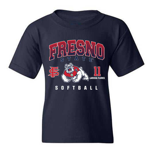 Fresno State - NCAA Softball : Larissa Flores - Classic Fashion Shersey Youth T-Shirt-0
