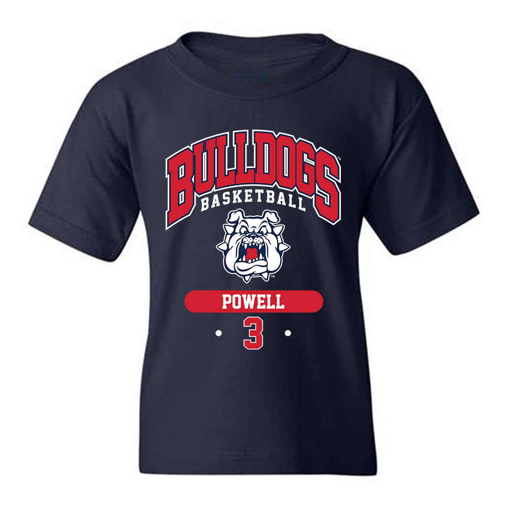 Fresno State - NCAA Women's Basketball : Danae Powell - Classic Fashion Shersey Youth T-Shirt