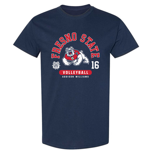 Fresno State - NCAA Women's Volleyball : Addison Williams - Classic Fashion Shersey T-Shirt-0