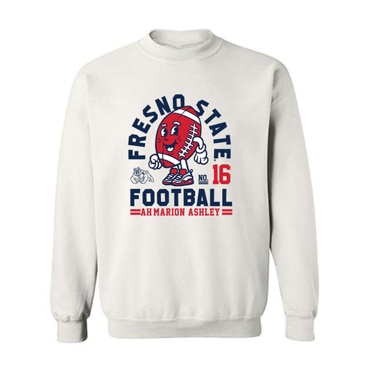 Fresno State - NCAA Football : Ah'Marion Ashley - Crewneck Sweatshirt