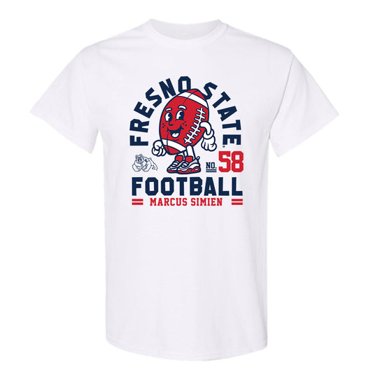 Fresno State - NCAA Football : Marcus Simien - Fashion Shersey T-Shirt-0