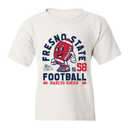 Fresno State - NCAA Football : Marcus Simien - Fashion Shersey Youth T-Shirt-0