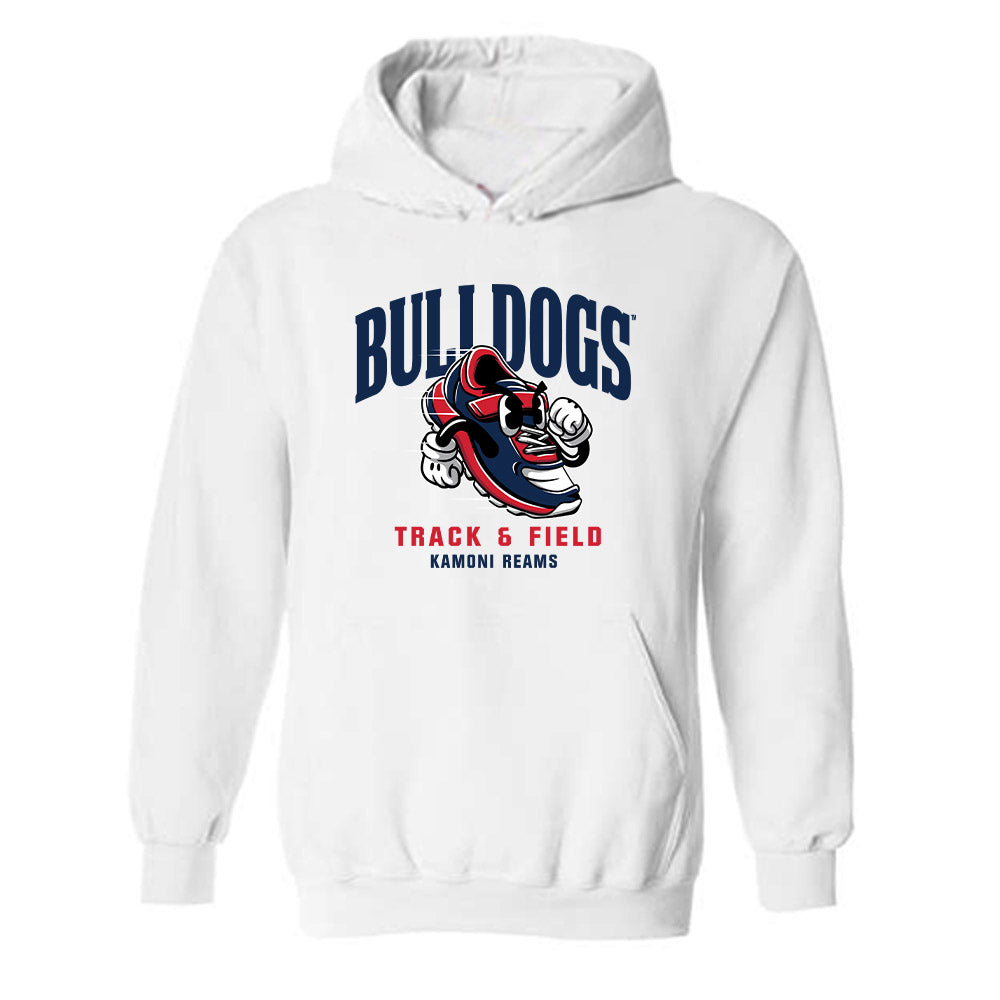 Fresno State - NCAA Men's Track & Field : Kamoni Reams - Fashion Shersey Hooded Sweatshirt