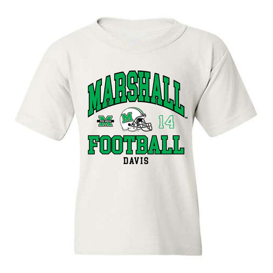 Marshall - NCAA Football : Philipp Davis - Youth T-Shirt-0
