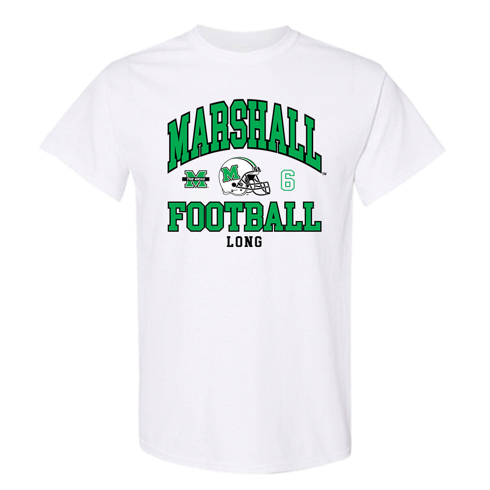 Marshall - NCAA Football : Jacqai Long - T-Shirt-0