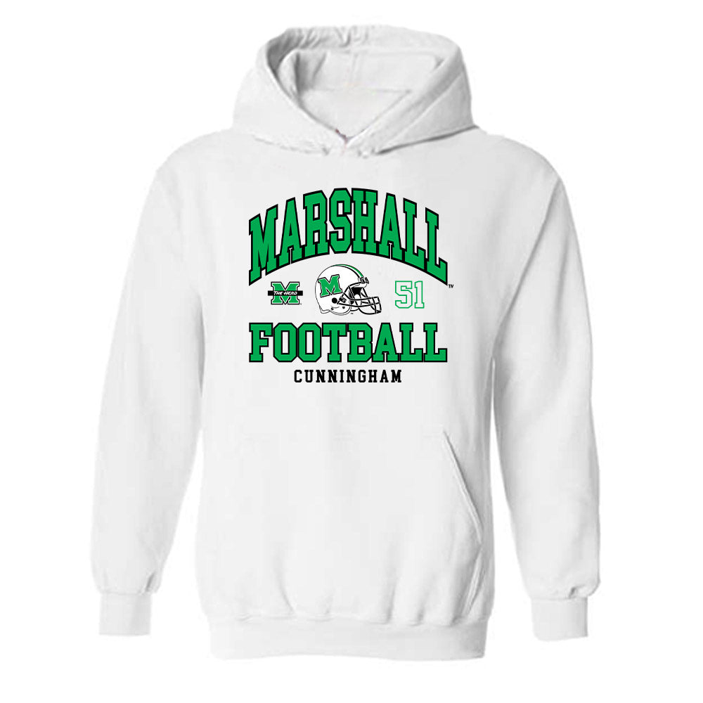 Marshall - NCAA Football : Jaxson Cunningham - Hooded Sweatshirt-0