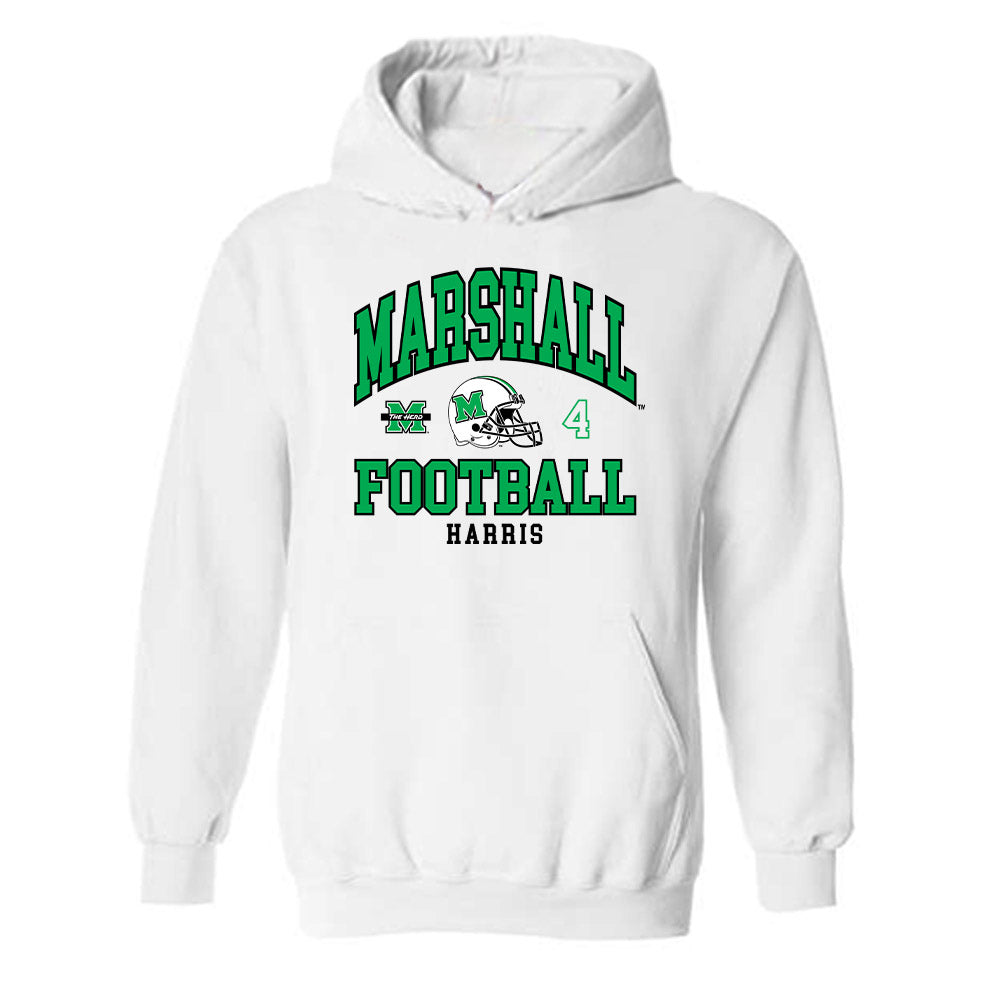 Marshall - NCAA Football : DeMarcus Harris - Hooded Sweatshirt