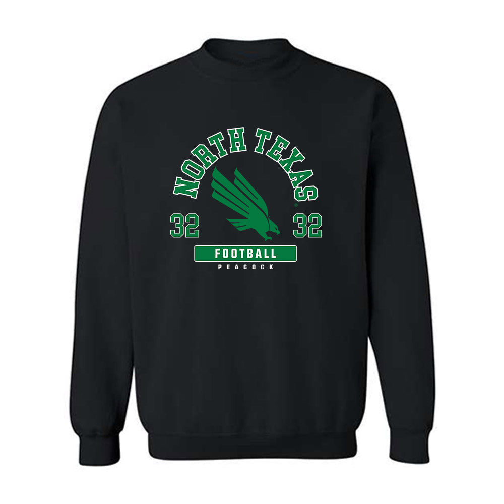 North Texas - NCAA Football : Case Peacock - Fashion Shersey Crewneck Sweatshirt