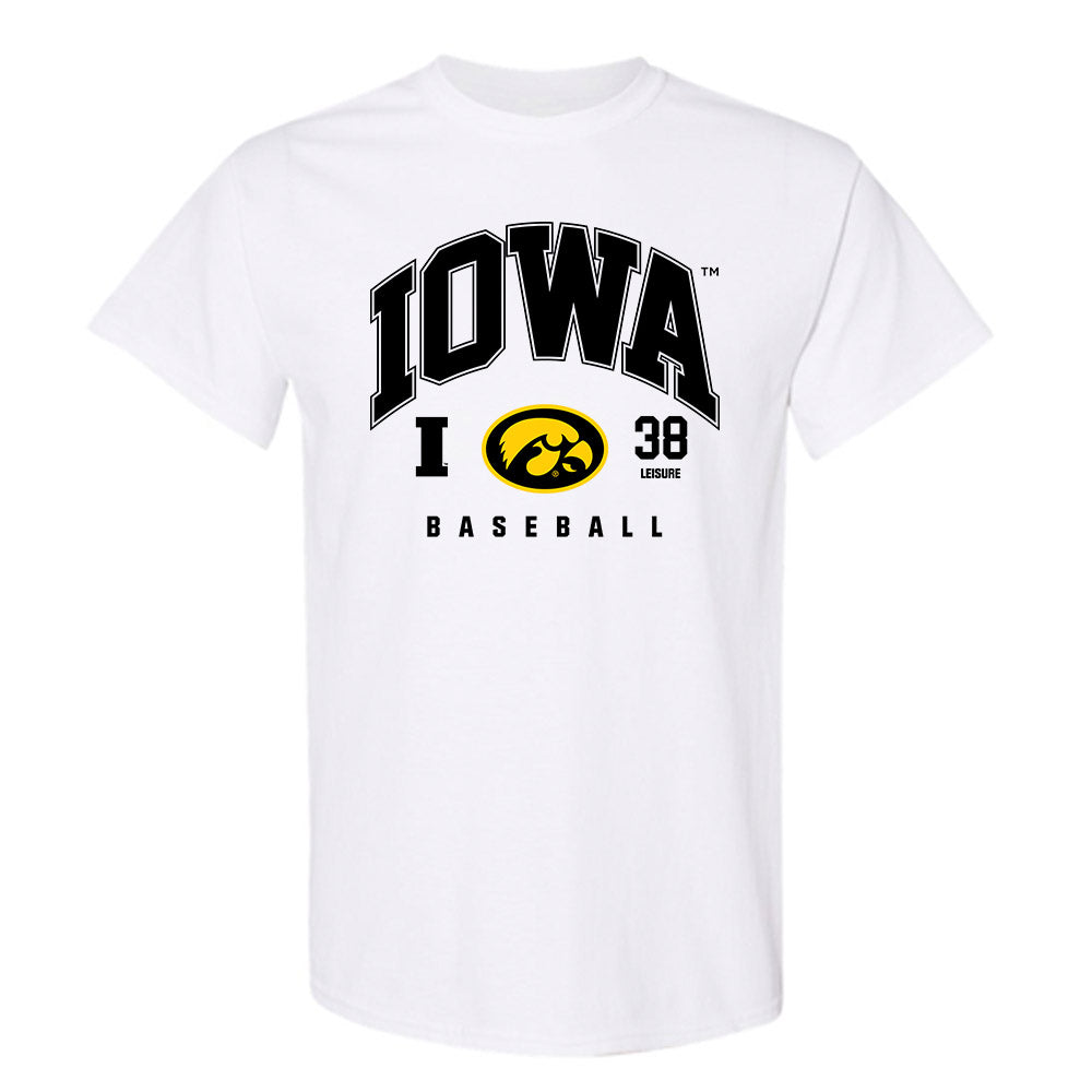 Iowa - NCAA Baseball : Beau Leisure - Classic Fashion Shersey T-Shirt-0