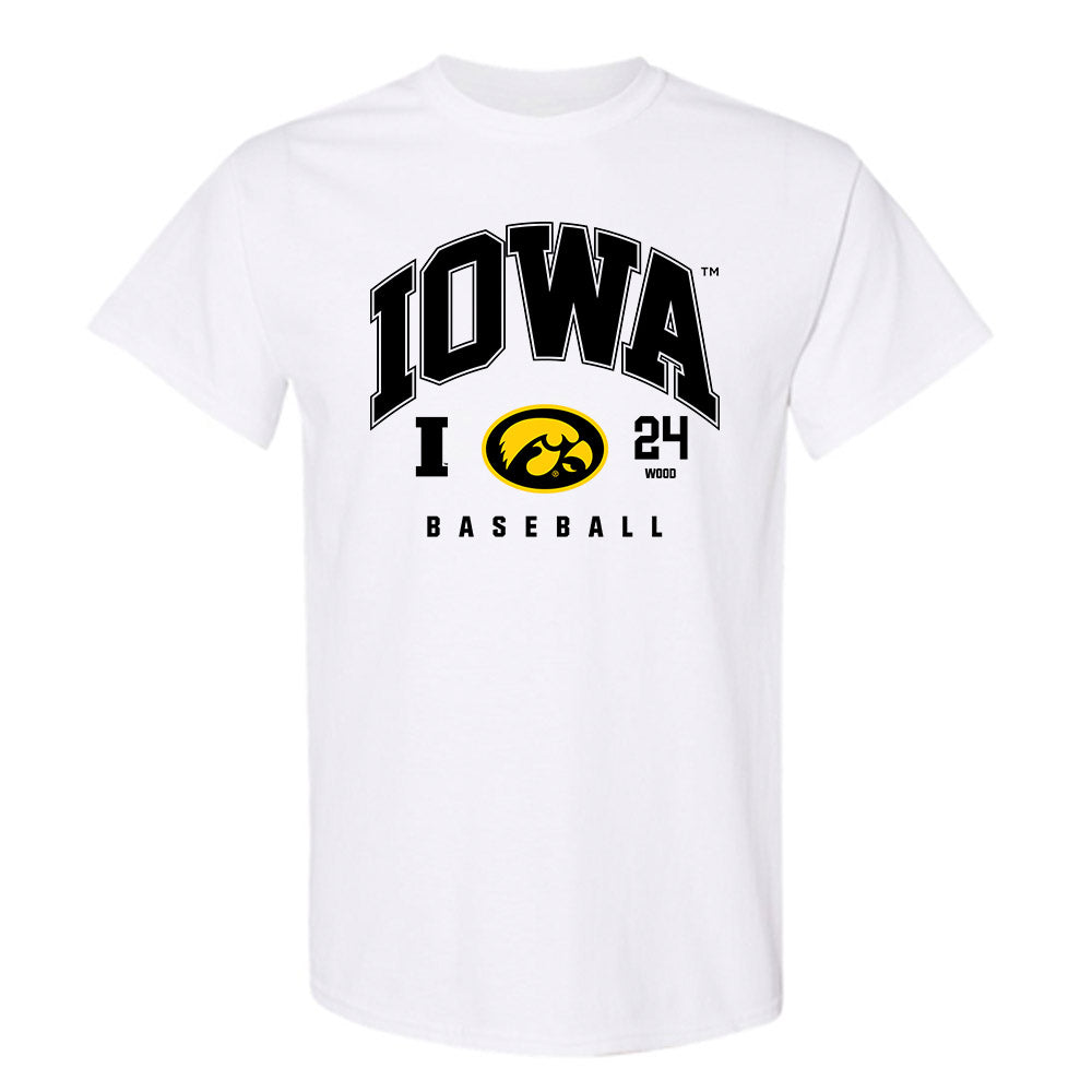 Iowa - NCAA Baseball : Mitch Wood - Classic Fashion Shersey T-Shirt