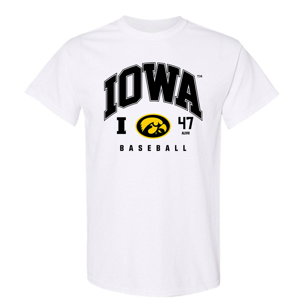 Iowa - NCAA Baseball : Kyle Alivo - Classic Fashion Shersey T-Shirt