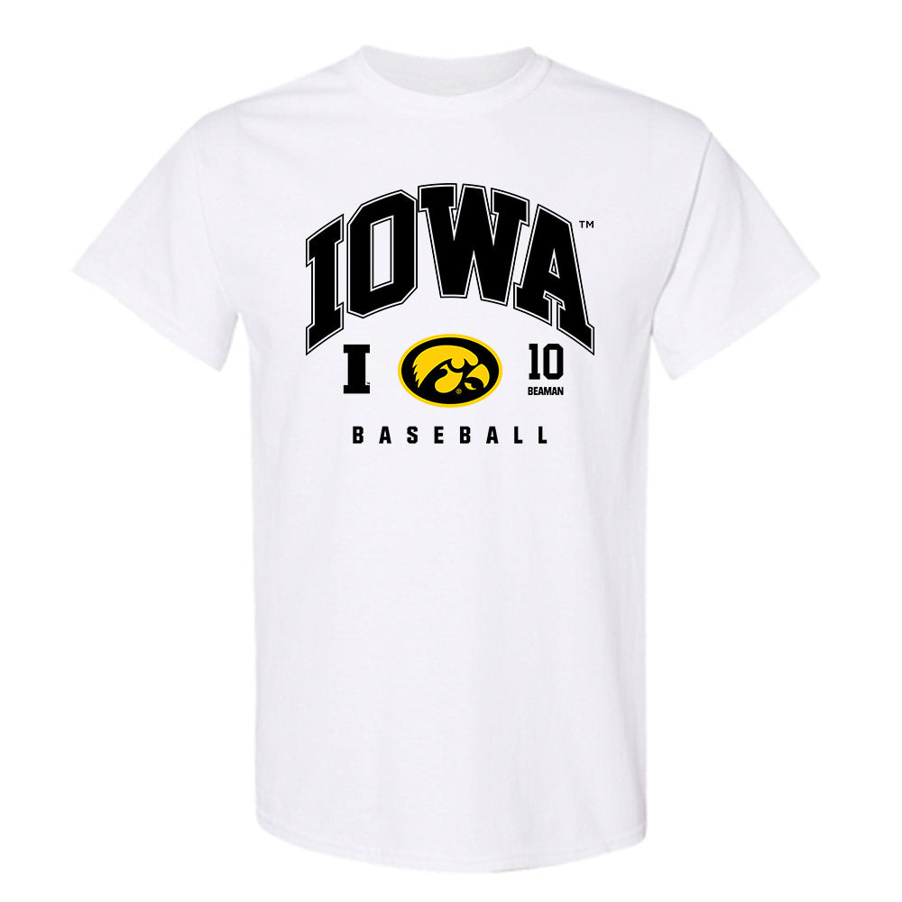 Iowa - NCAA Baseball : Jackson Beaman - Classic Fashion Shersey T-Shirt-0