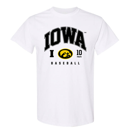 Iowa - NCAA Baseball : Bryce Phelps - Classic Fashion Shersey T-Shirt-0