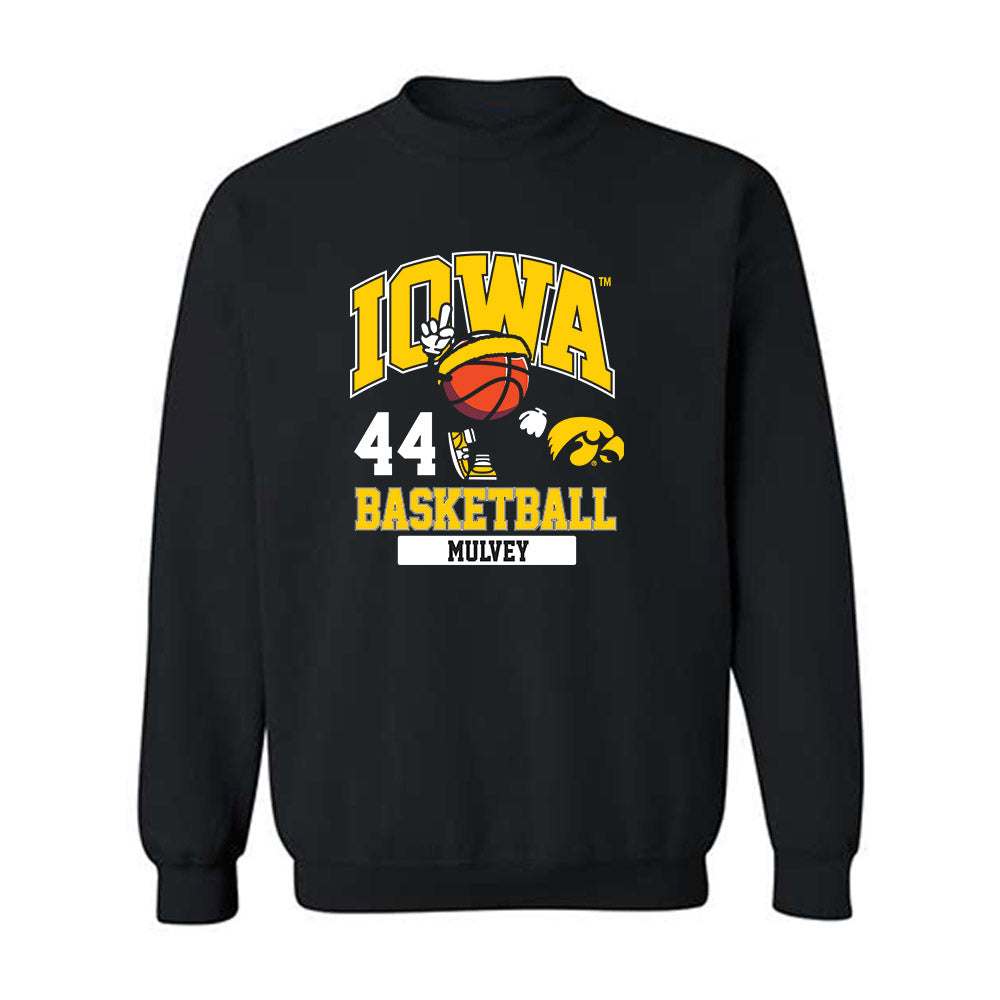 Iowa - NCAA Men's Basketball : Riley Mulvey - Classic Fashion Shersey Crewneck Sweatshirt