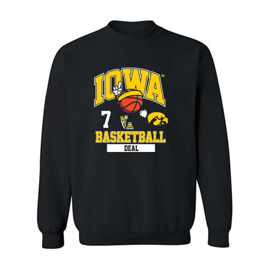Iowa - NCAA Women's Basketball : Addie Deal - Classic Fashion Shersey Crewneck Sweatshirt-0