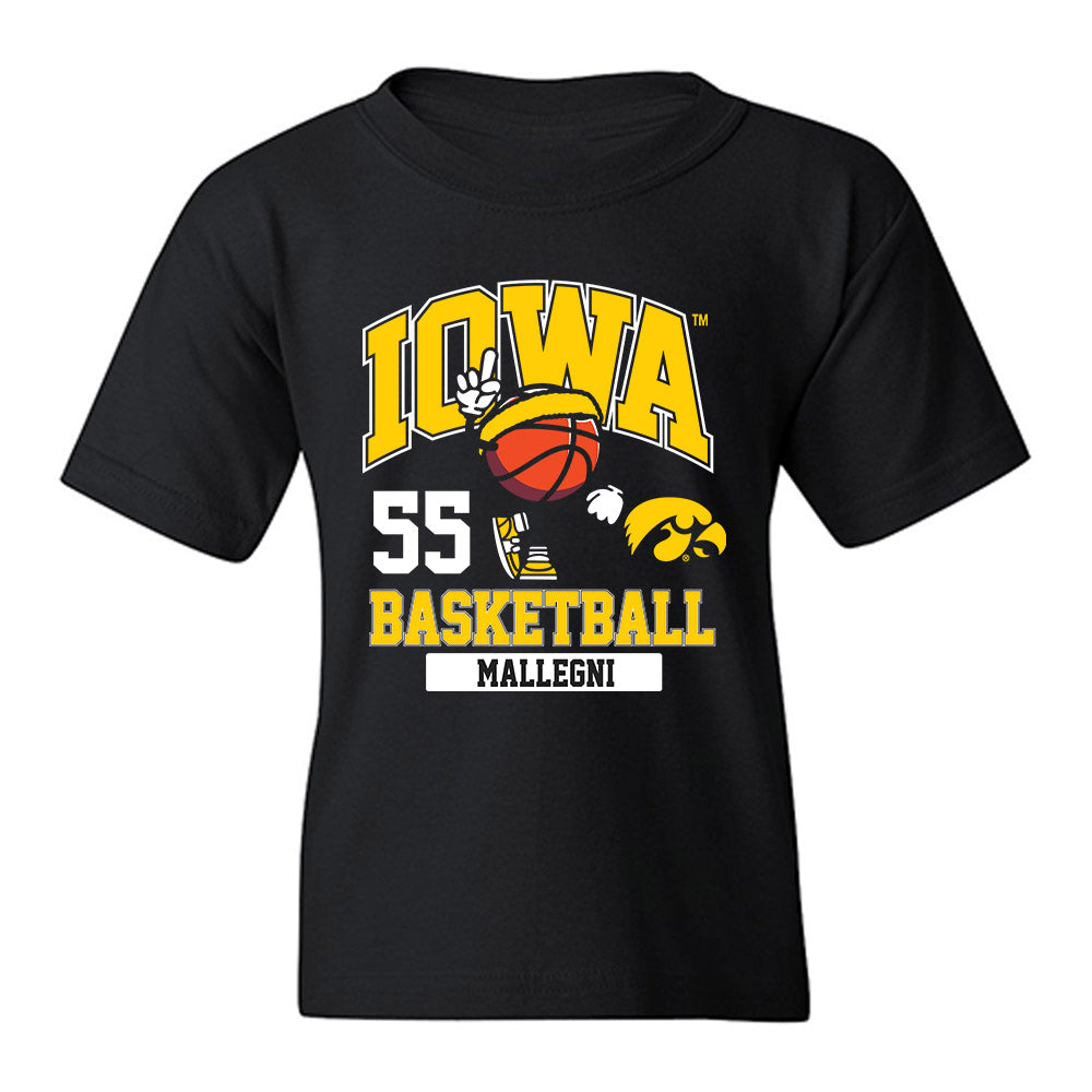Iowa - NCAA Women's Basketball : Teagan Mallegni - Classic Fashion Shersey Youth T-Shirt-0