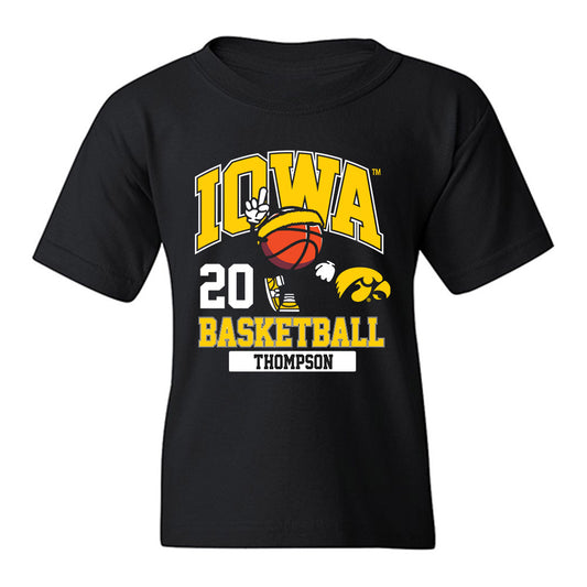 Iowa - NCAA Men's Basketball : Trey Thompson - Classic Fashion Shersey Youth T-Shirt-0