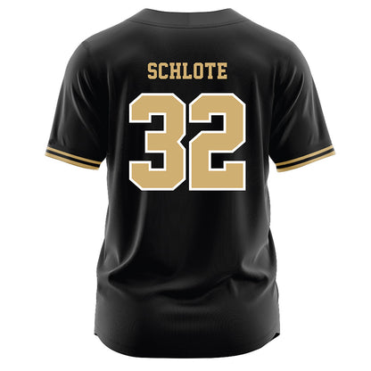 Vanderbilt - NCAA Baseball : Nate Schlote - Black Jersey-1
