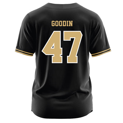 Vanderbilt - NCAA Baseball : Tommy Goodin - Black Jersey-1
