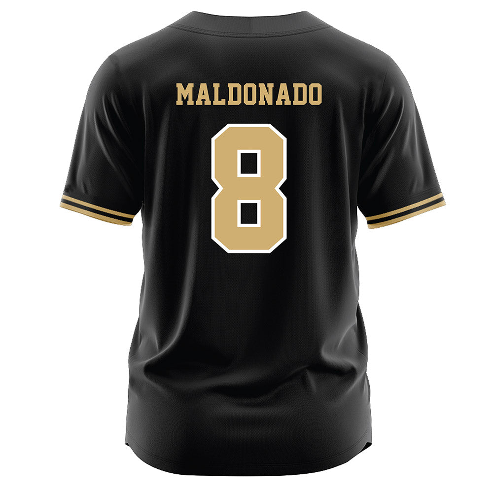 Vanderbilt - NCAA Baseball : Chris Maldonado - Black Jersey-1