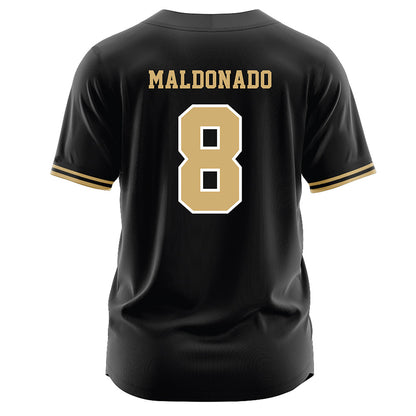 Vanderbilt - NCAA Baseball : Chris Maldonado - Black Jersey-1