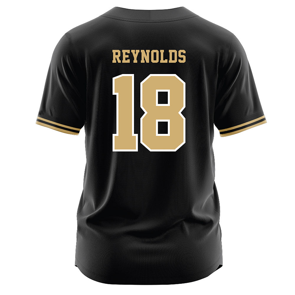 Vanderbilt - NCAA Baseball : Korbin Reynolds - Black Jersey-1