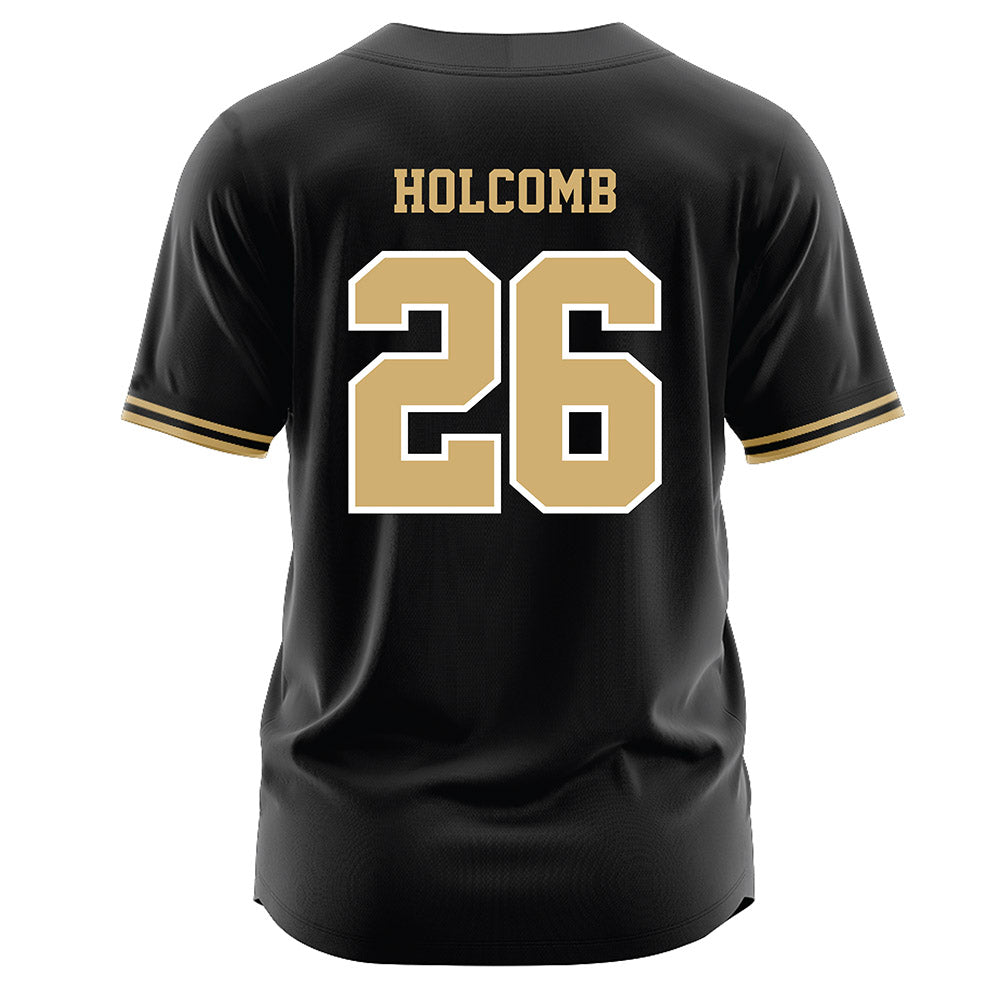 Vanderbilt - NCAA Baseball : Braden Holcomb - Black Jersey