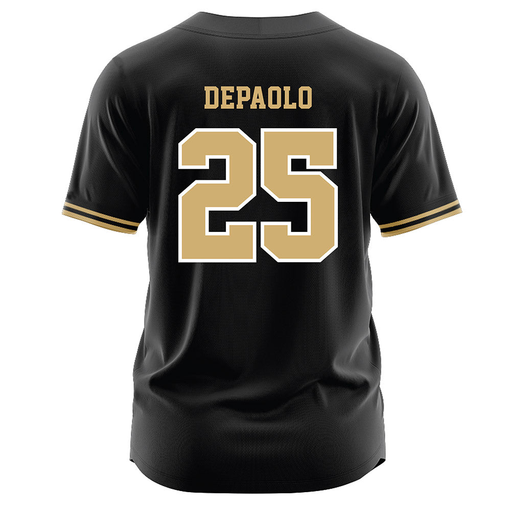 Vanderbilt - NCAA Baseball : AJ DePaolo - Black Jersey-1
