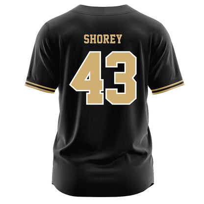  - NCAA Baseball : Matthew Shorey - Black Jersey-1