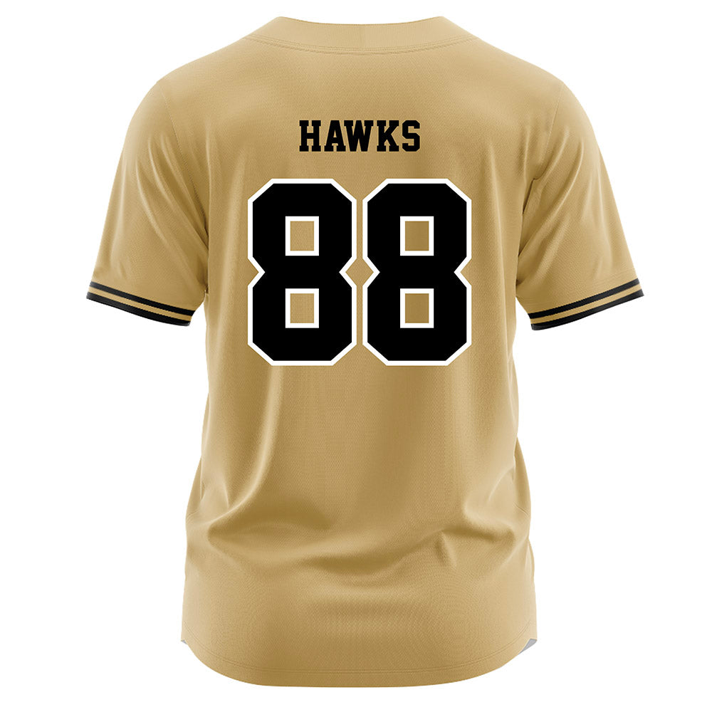 Vanderbilt - NCAA Baseball : Sawyer Hawks - Gold Jersey-1