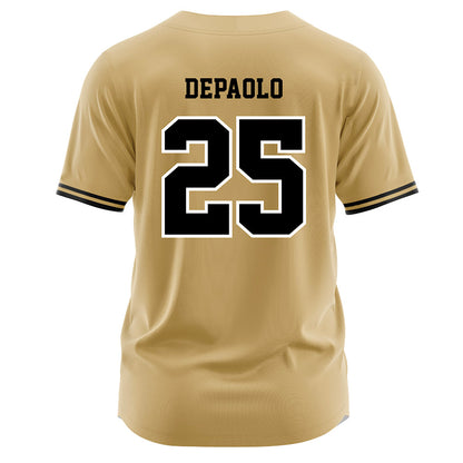 Vanderbilt - NCAA Baseball : AJ DePaolo - Gold Jersey-1