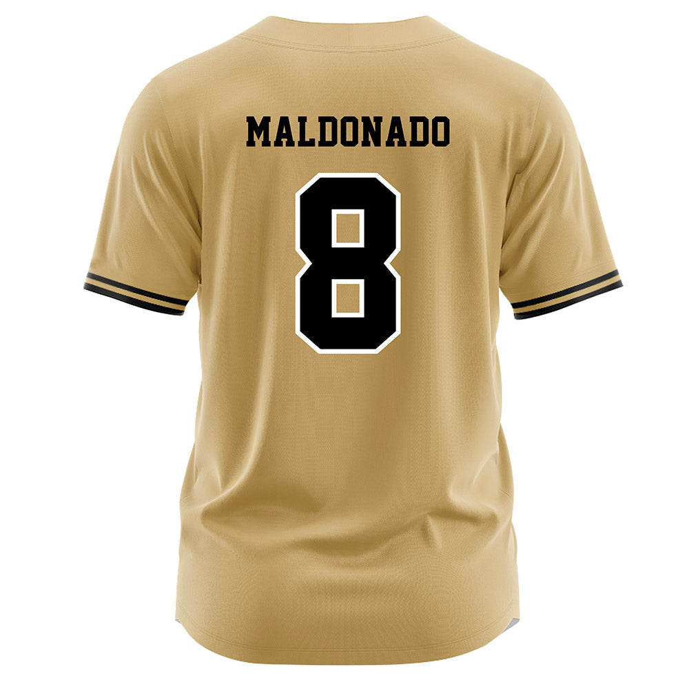 Vanderbilt - NCAA Baseball : Chris Maldonado - Gold Jersey-1