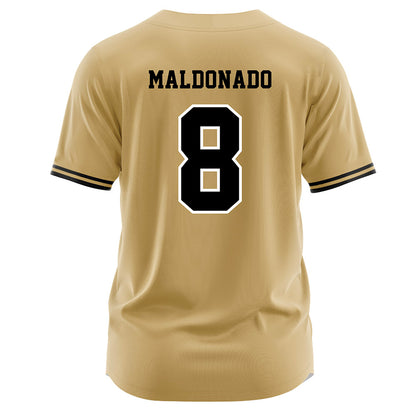 Vanderbilt - NCAA Baseball : Chris Maldonado - Gold Jersey-1