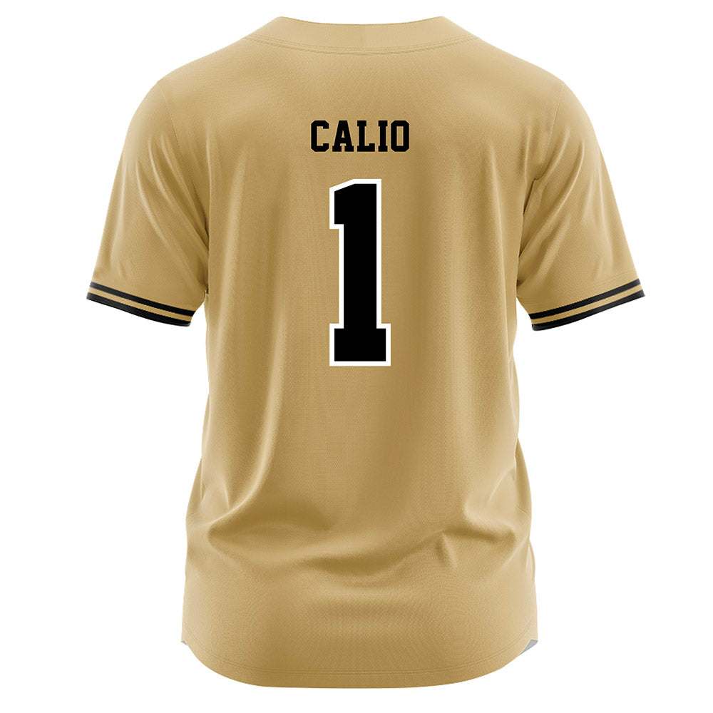 Vanderbilt - NCAA Baseball : AJ Calio - Gold Jersey-1