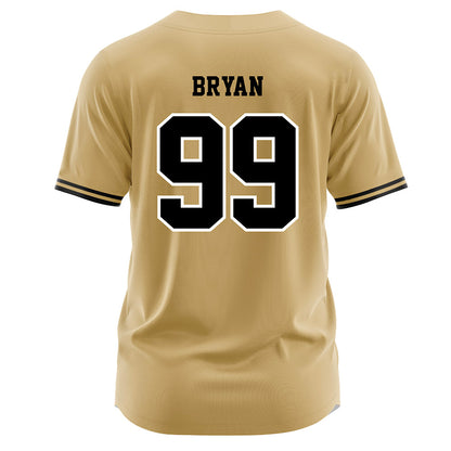 Vanderbilt - NCAA Baseball : England Bryan - Gold Jersey