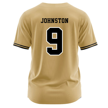 Vanderbilt - NCAA Baseball : Brodie Johnston - Gold Jersey-1