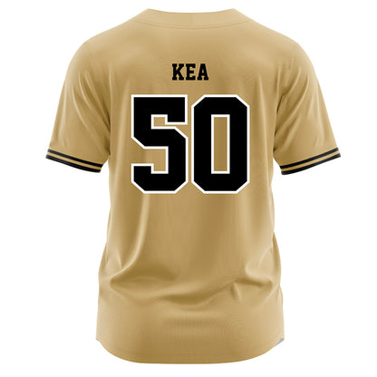 Vanderbilt - NCAA Baseball : Jaydon Kea - Gold Jersey-1