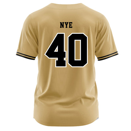 Vanderbilt - NCAA Baseball : Austin Nye - Gold Jersey