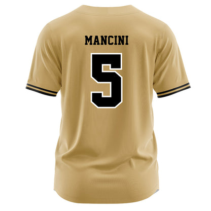 Vanderbilt - NCAA Baseball : Mike Mancini - Gold Jersey-1