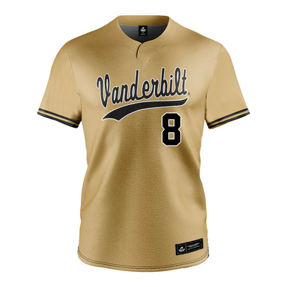 Vanderbilt - NCAA Baseball : Chris Maldonado - Gold Jersey-0