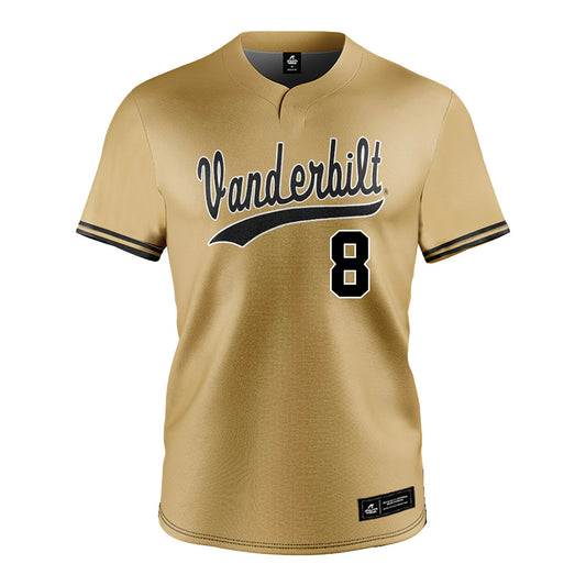 Vanderbilt - NCAA Baseball : Chris Maldonado - Gold Jersey-0